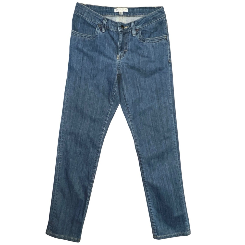 Pendleton Jeans Blue Denim Petite Women Size‎ 8P Mid Rise Stretch